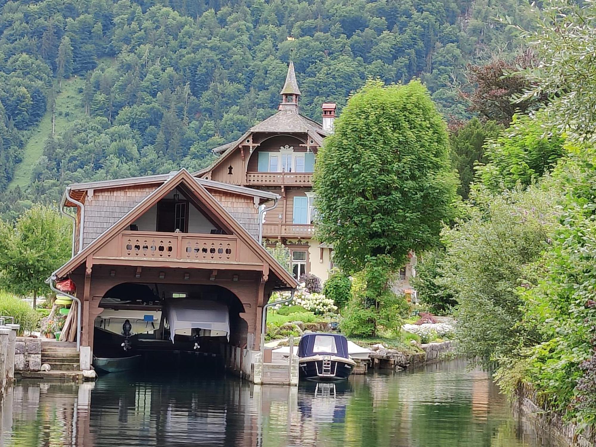 Wohnen Am See Villa Schroetter Direkt Am Traunsee Rindbach Exterior photo