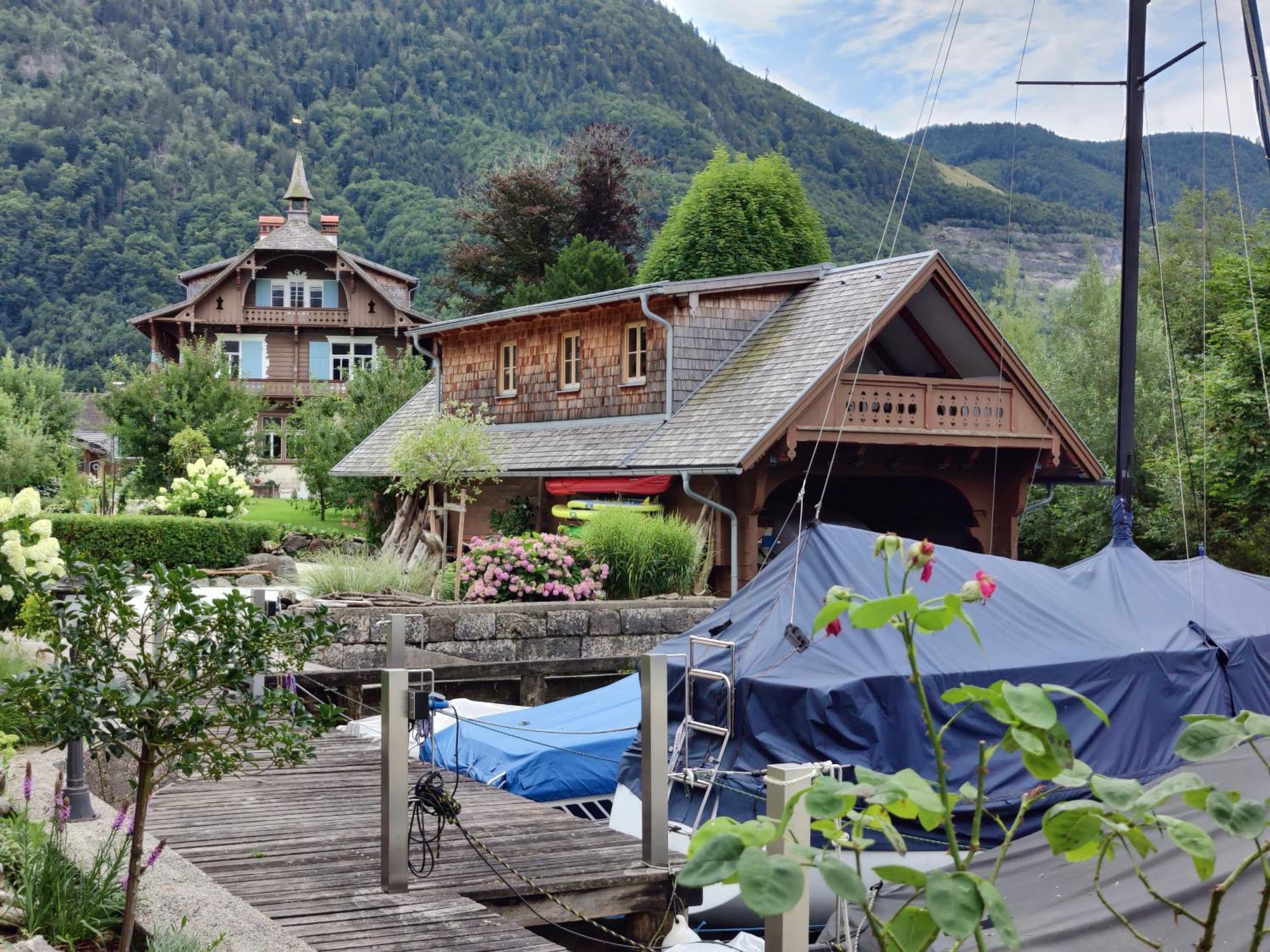 Wohnen Am See Villa Schroetter Direkt Am Traunsee Rindbach Exterior photo